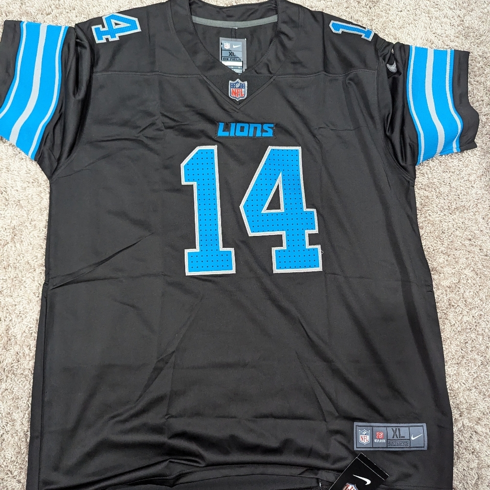 Amon'ra St. Brown Detroit Lions Black Jersey